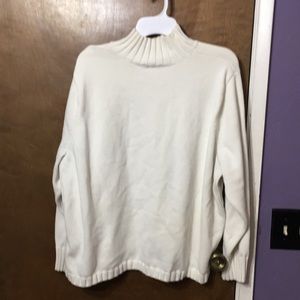 High neck sweater